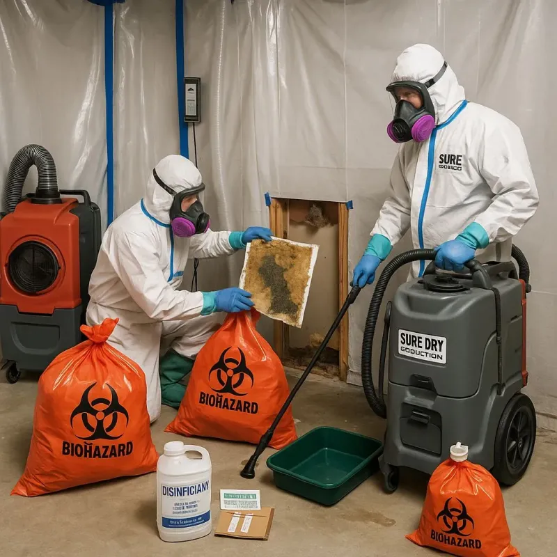 Contaminated Water Handling Protocols process in Meadowbrook, CA