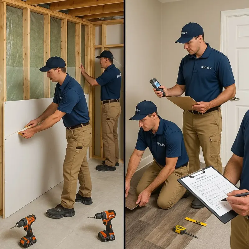 Repairs and Reconstruction process in Meadowbrook, CA